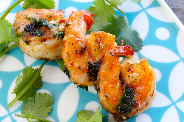 spicy cilantro shrimp recipe