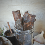 Homemade jerky is a perfect keto snack for traveling